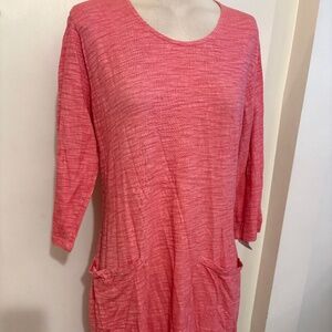 Lulu b pocket dress travel casual comfort size medium